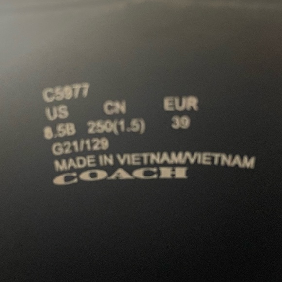 Coach Heel booties - Picture 2 of 9